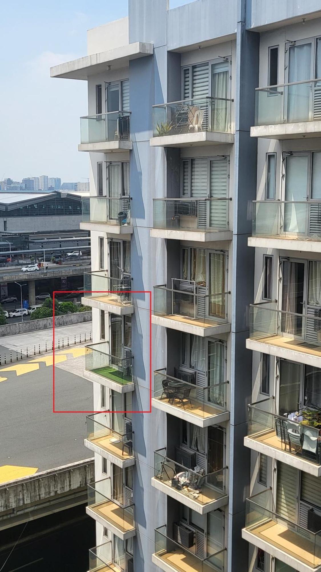 One Palm Tree Villas Condominium - Studio 7Th Fl With Balcony - Across Terminal 3 Airport Pasay Eksteriør bilde
