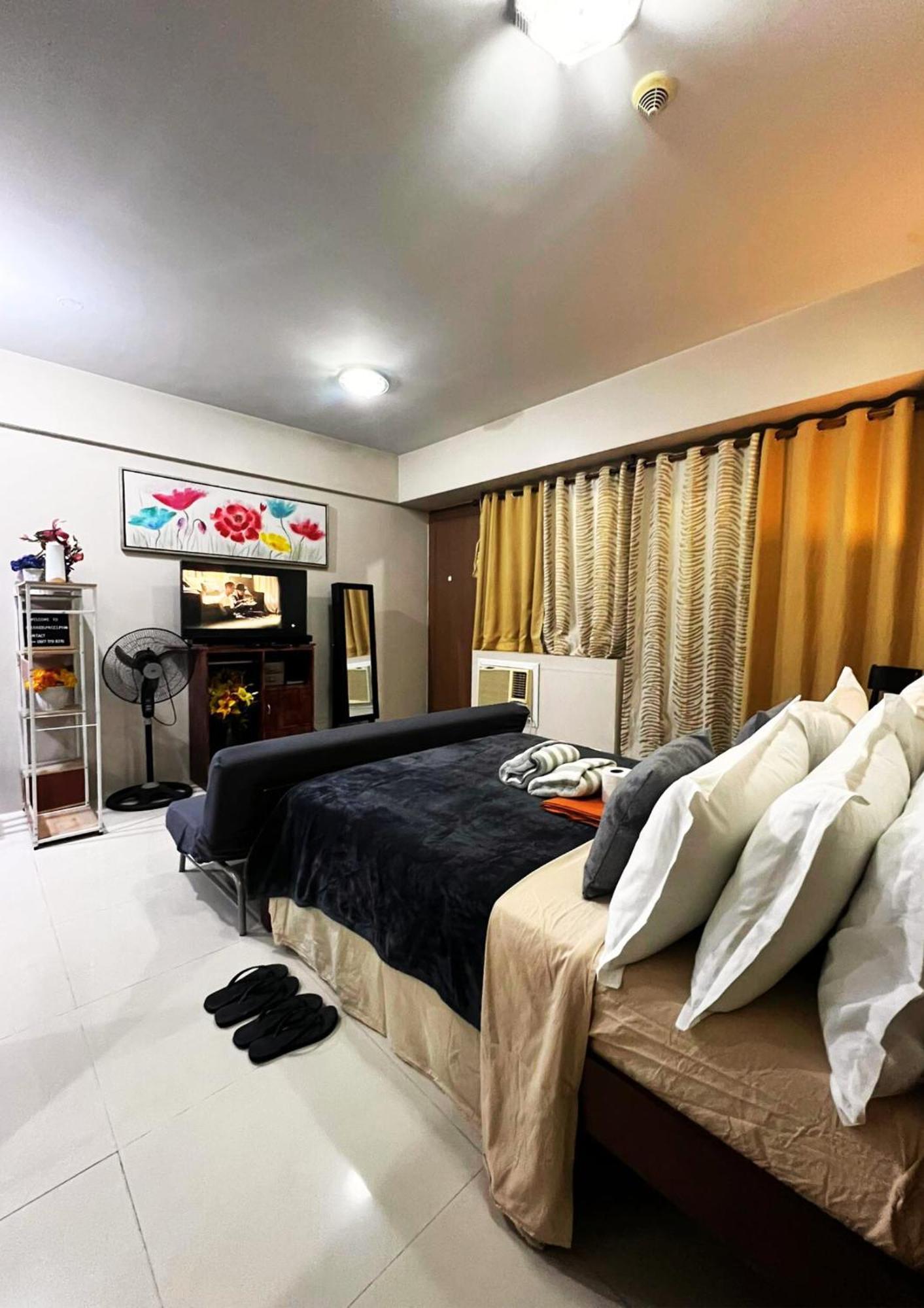 One Palm Tree Villas Condominium - Studio 7Th Fl With Balcony - Across Terminal 3 Airport Pasay Eksteriør bilde