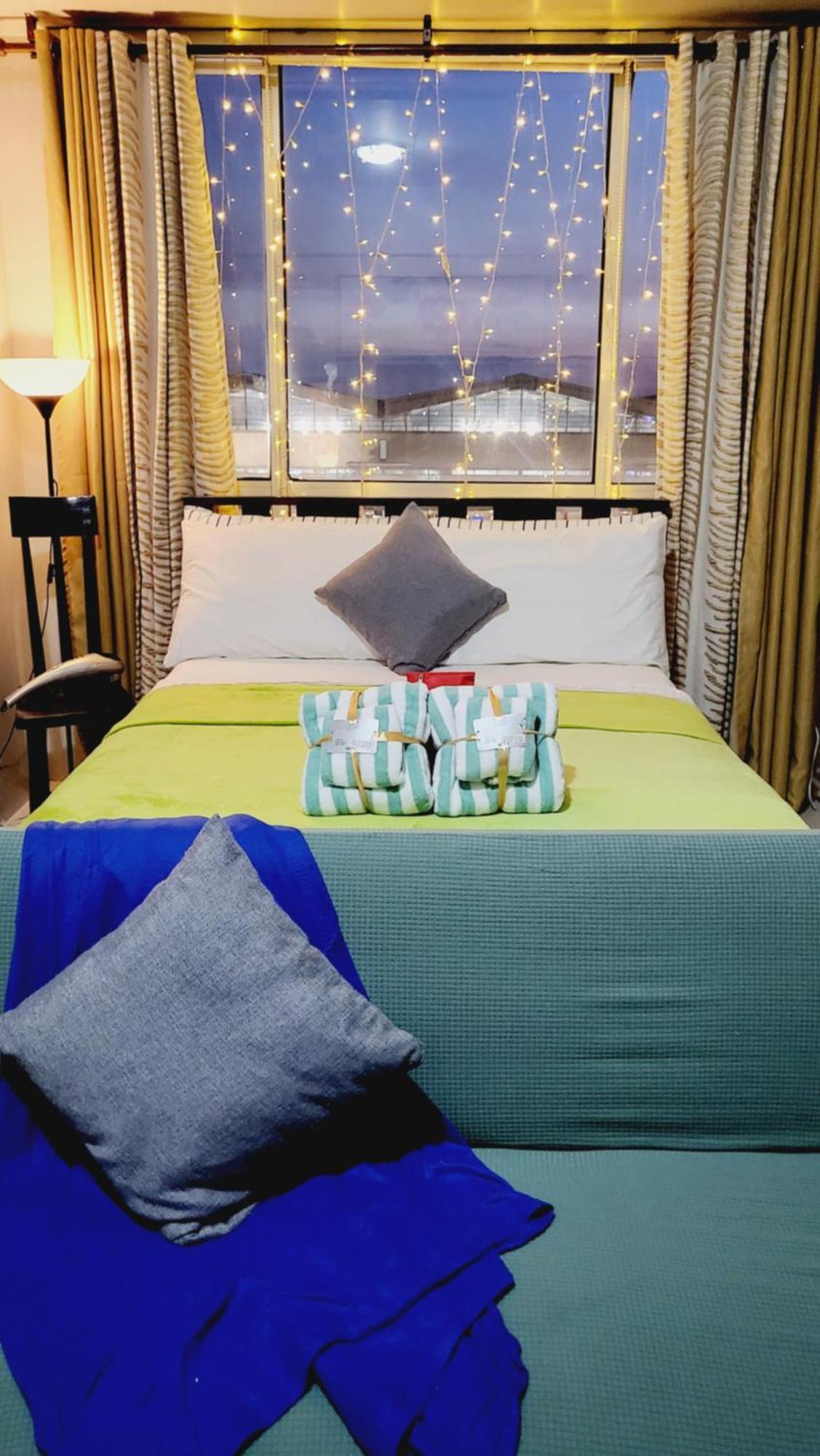 One Palm Tree Villas Condominium - Studio 7Th Fl With Balcony - Across Terminal 3 Airport Pasay Eksteriør bilde