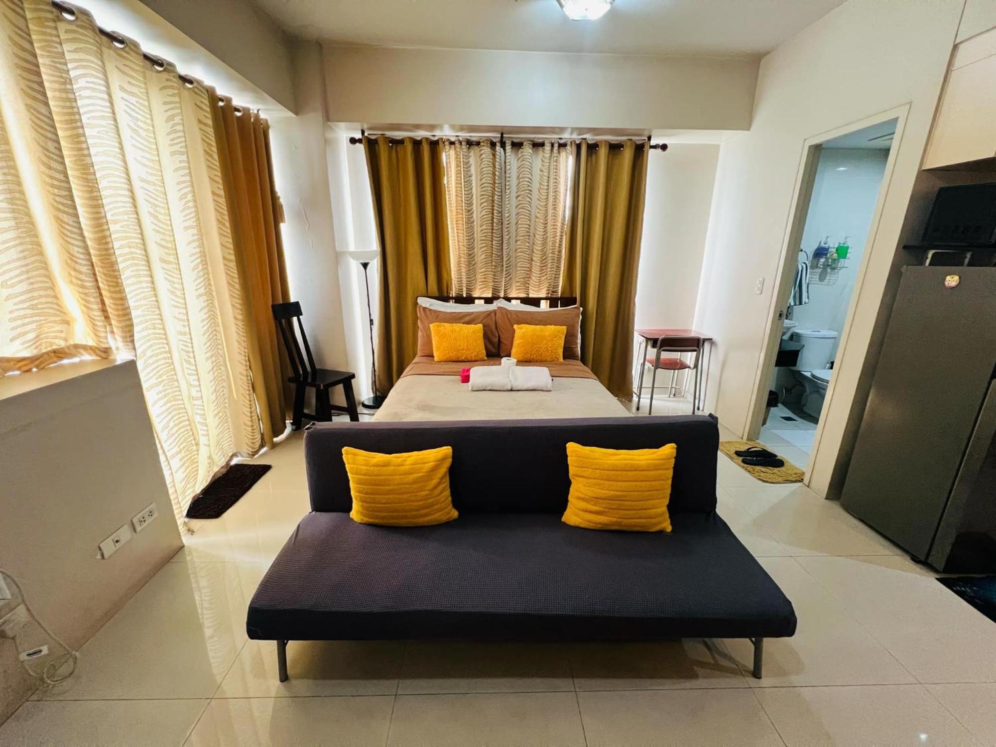 One Palm Tree Villas Condominium - Studio 7Th Fl With Balcony - Across Terminal 3 Airport Pasay Eksteriør bilde